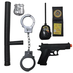 Set accessoires Policier^ Déguisements Policiers Et Pompiers