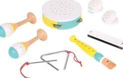 L'Atelier du bois Set Musical Classique^ Batteries Et Percussions