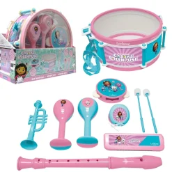 Lexibook Set musical Gabby et la Maison Magique^ Batteries Et Percussions