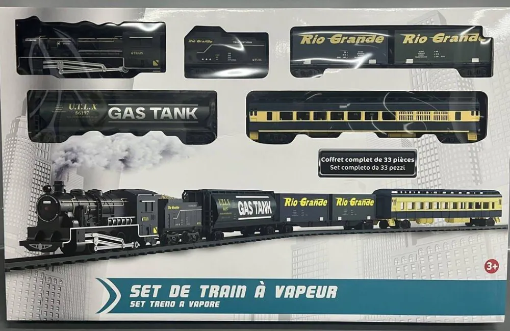 TEAM City Set Train À Vapeur 4 Ans^ Jeux De Trains, Circuits Et Accessoires