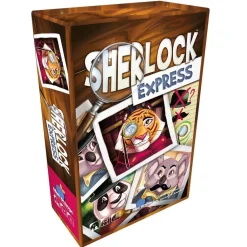 Blue Orange Sherlock Express - Démasquez Les Coupables Avec Sherlock^ Jeux De Stratégie Et De Réflexion