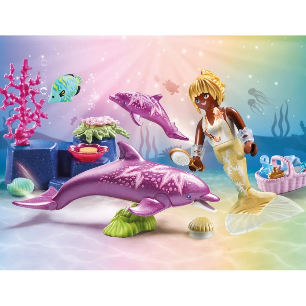 Playmobil Sirène avec dauphins Princess Magic 71501^ Les Princesses Et Fées