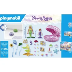 Playmobil Sirènes et décorations de fête Princess Magic 71446^ Les Princesses Et Fées