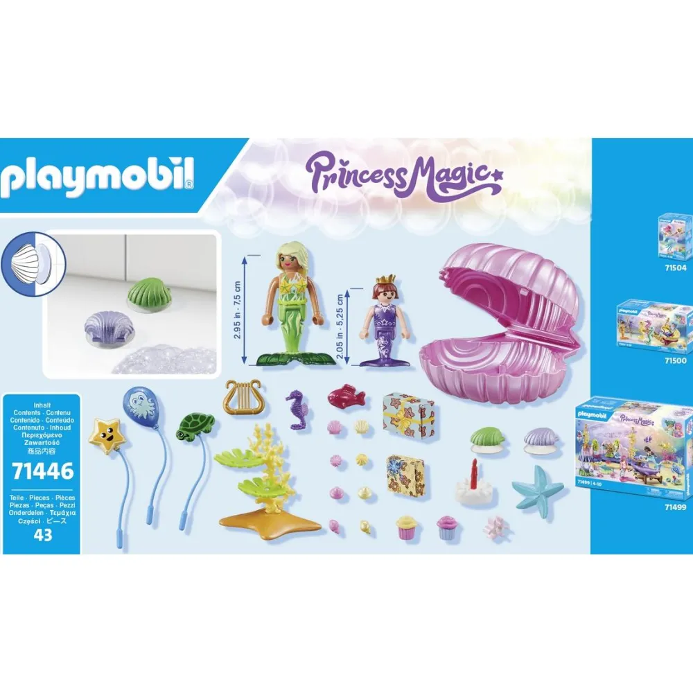 Playmobil Sirènes et décorations de fête Princess Magic 71446^ Les Princesses Et Fées