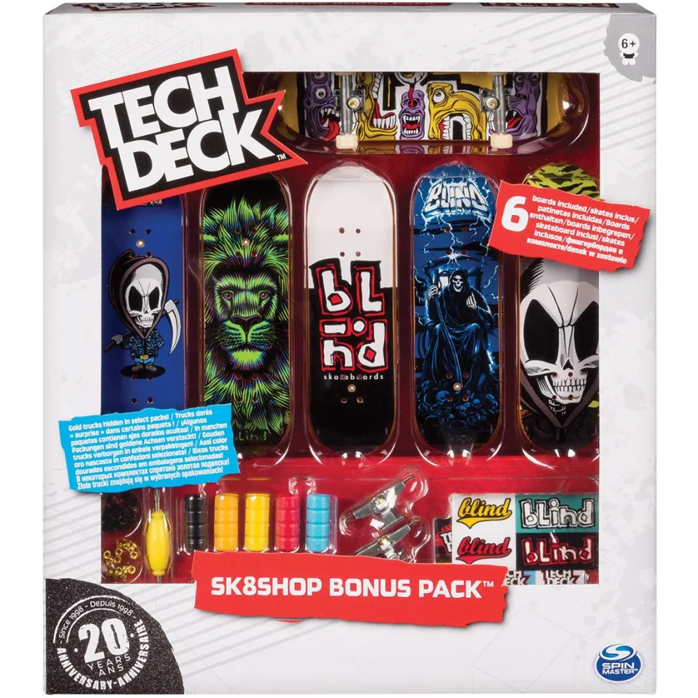 Spin Master Skate Shop Bonus Pack - Tech Deck^ Jeux D'Action Et D'Adresse