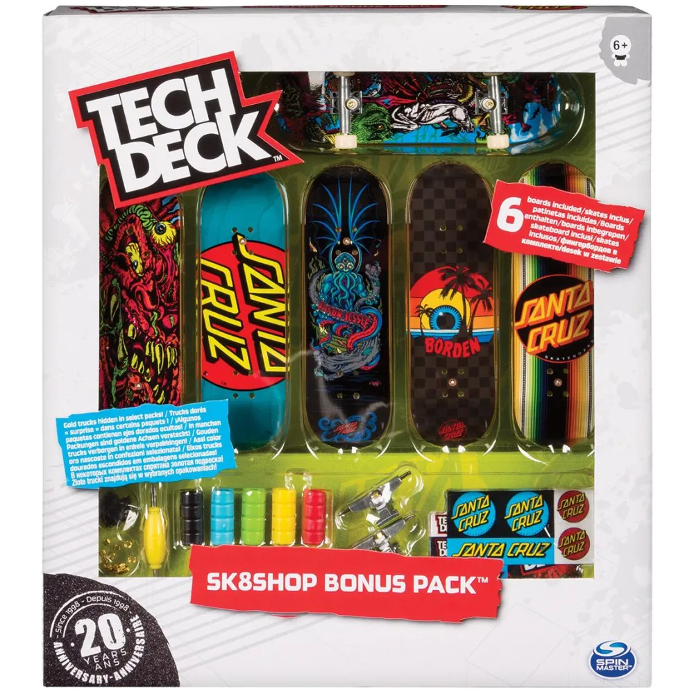 Spin Master Skate Shop Bonus Pack - Tech Deck^ Jeux D'Action Et D'Adresse