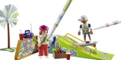 Playmobil Skateurs avec rampe Color 71515^ Le Sport, Les Loisirs Et Les Vacances