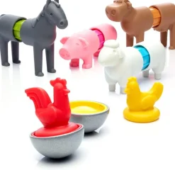Smart Games Smartmax - Premières Découvertes Des Animaux De Ferme^ Jeux De Construction Aimantés Et Magnétiques