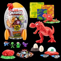Zuru Smashers Dino vs Alien^ Les Figurines Interactives Et À Fonction
