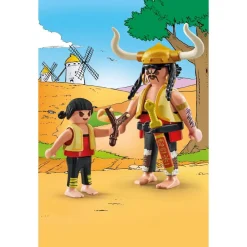 Playmobil Soupalognon y Crouton et Pepe Astérix 71545^ Les Héros Et Personnages