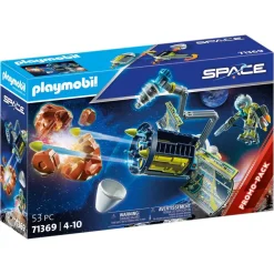 Playmobil Spationaute et satellite Space 71369^ Les Monstres, Les Robots Et La Science-Fiction