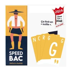 PIXIE GAMES Speed Bac jaune - petit bac drole et rapide^ Jeux D'Ambiance|Quiz Et Devinettes