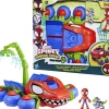 Hasbro Spidey véhicule 2 en 1^ Les Figurines Interactives Et À Fonction
