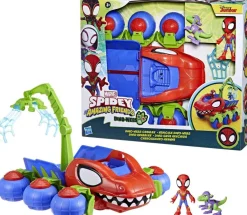 Hasbro Spidey véhicule 2 en 1^ Les Figurines Interactives Et À Fonction