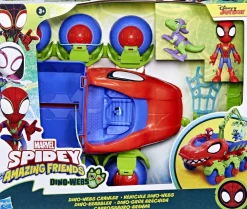 Hasbro Spidey véhicule 2 en 1^ Les Figurines Interactives Et À Fonction