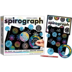WTT Spirograph multicolore et pailletté^ Dessin|Machines À Dessiner