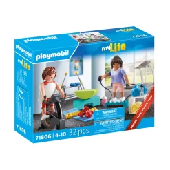 Playmobil Sportifs avec matériel de fitness MY LIFE 71806^ La Ville, La Police Et Les Secours