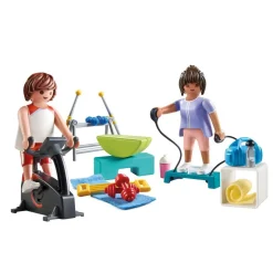 Playmobil Sportifs avec matériel de fitness MY LIFE 71806^ La Ville, La Police Et Les Secours