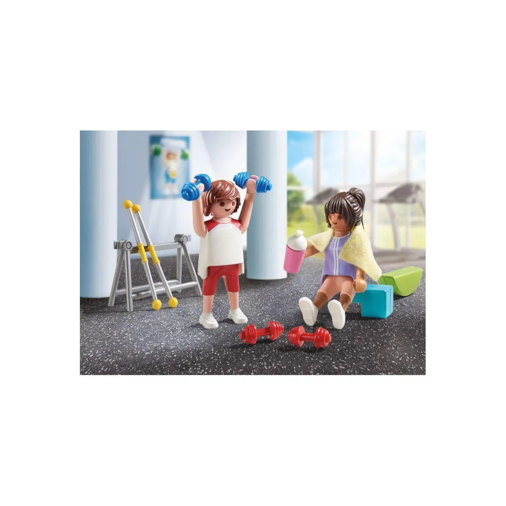 Playmobil Sportifs avec matériel de fitness MY LIFE 71806^ La Ville, La Police Et Les Secours