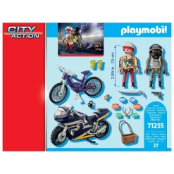 Playmobil Starter Pack Agent et Voleur City Action 71255^ La Ville, La Police Et Les Secours