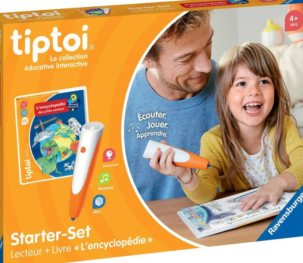 Ravensburger Starter set Tip Toi - Stylo Tip Toi et l'encyclopédie^ Stylos Interactifs