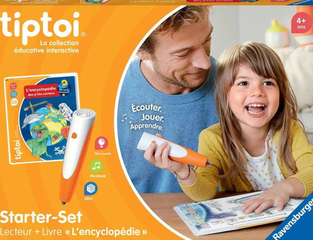 Ravensburger Starter set Tip Toi - Stylo Tip Toi et l'encyclopédie^ Stylos Interactifs