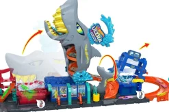 Mattel Station de Lavage requin Hot Wheels^ Circuits Et Pistes