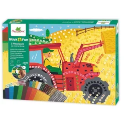 Au Sycomore Stickn & Fun 5 mosaiques La vie à la ferme^ Sables, Paillettes Et Mosaïques