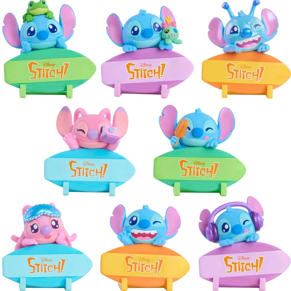 Varta Stitch Attachmeez Figurine Stitch ou Angel à accrocher et collectionner^ Gadgets Et Produits Fun