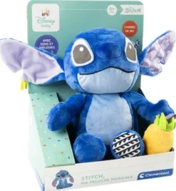 Clementoni Stitch Ma peluche musicale^ Peluches Musicales Et Lumineuses