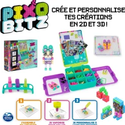 Spin Master Studio de création Pixobitz^ Sables, Paillettes Et Mosaïques|Autres Activités Créatives