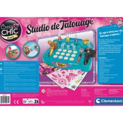 Clementoni Studio de tatouage Crazy chic^ Cosmétiques