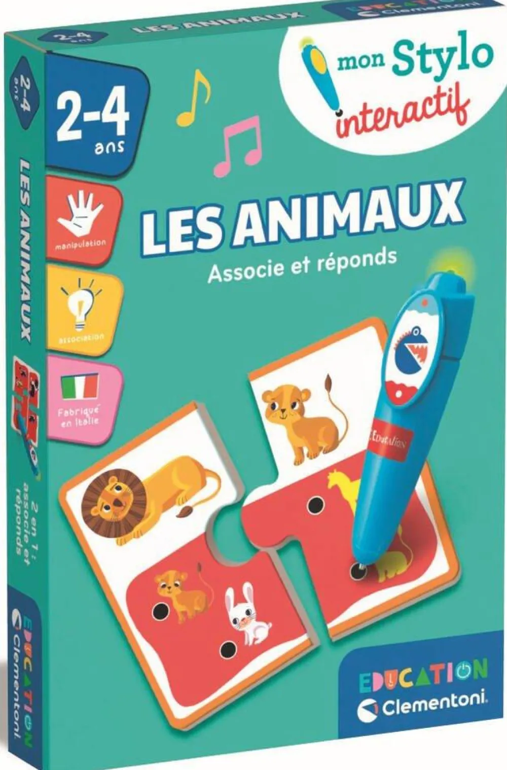 Clementoni Stylo Interactif Animaux - Découverte^ Stylos Interactifs