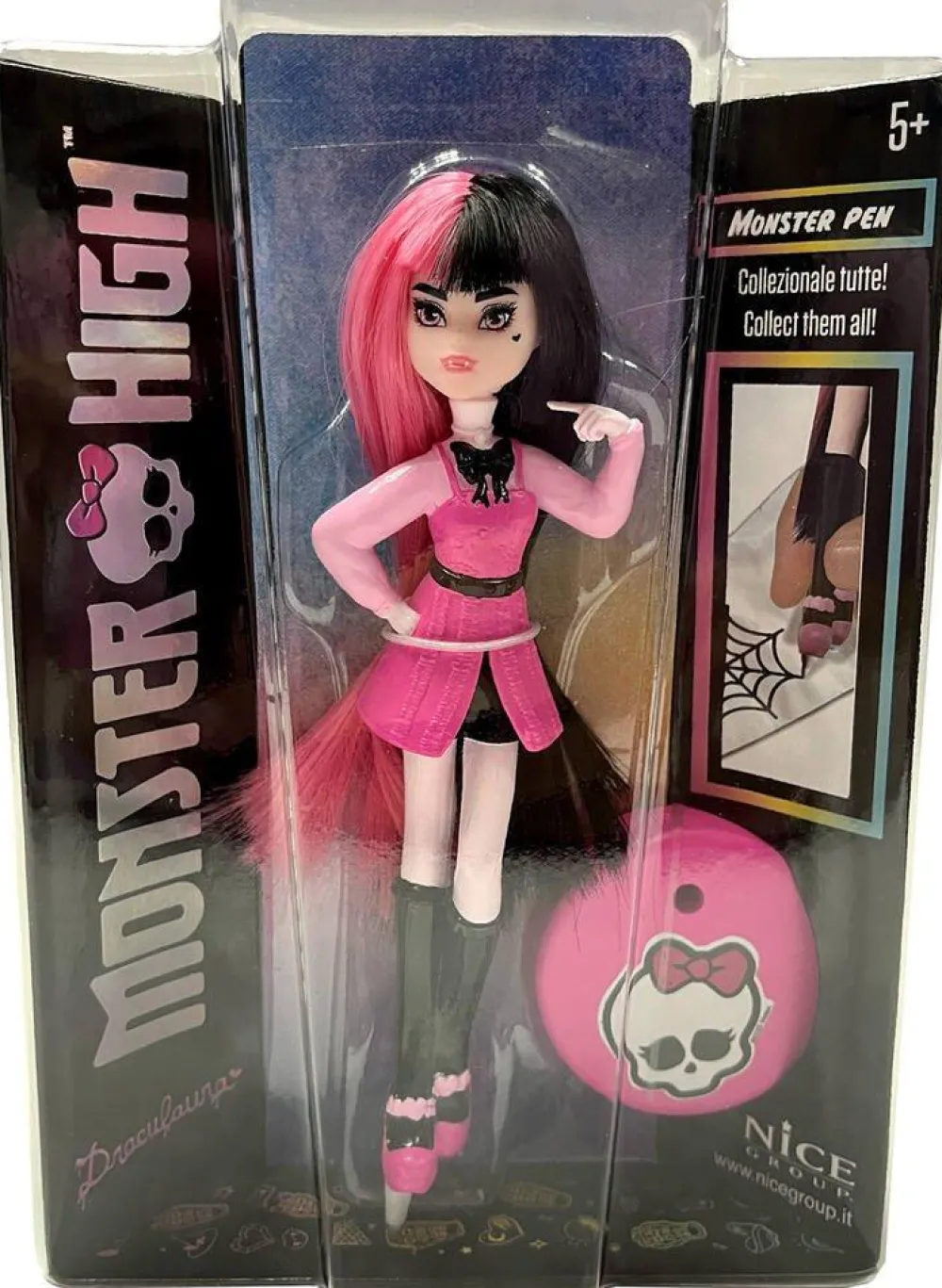 Stylo Poupée Draculaura De Monster High^ Papeterie