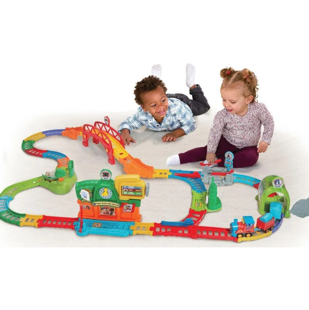 VTech Super circuit train éducatif et Adam le train marchand Tut Tut Bolides^ Jeux De Trains, Circuits Et Accessoires