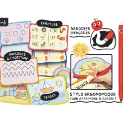 Lisciani Giochi Super Ecole d'écriture Montessori Pen^ Apprentissage Des Lettres Et Écritures