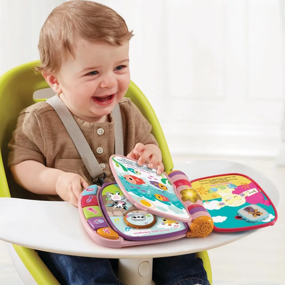 Varta Super Livre Enchanté Baby Loulous Rose^ Livres D'Éveil