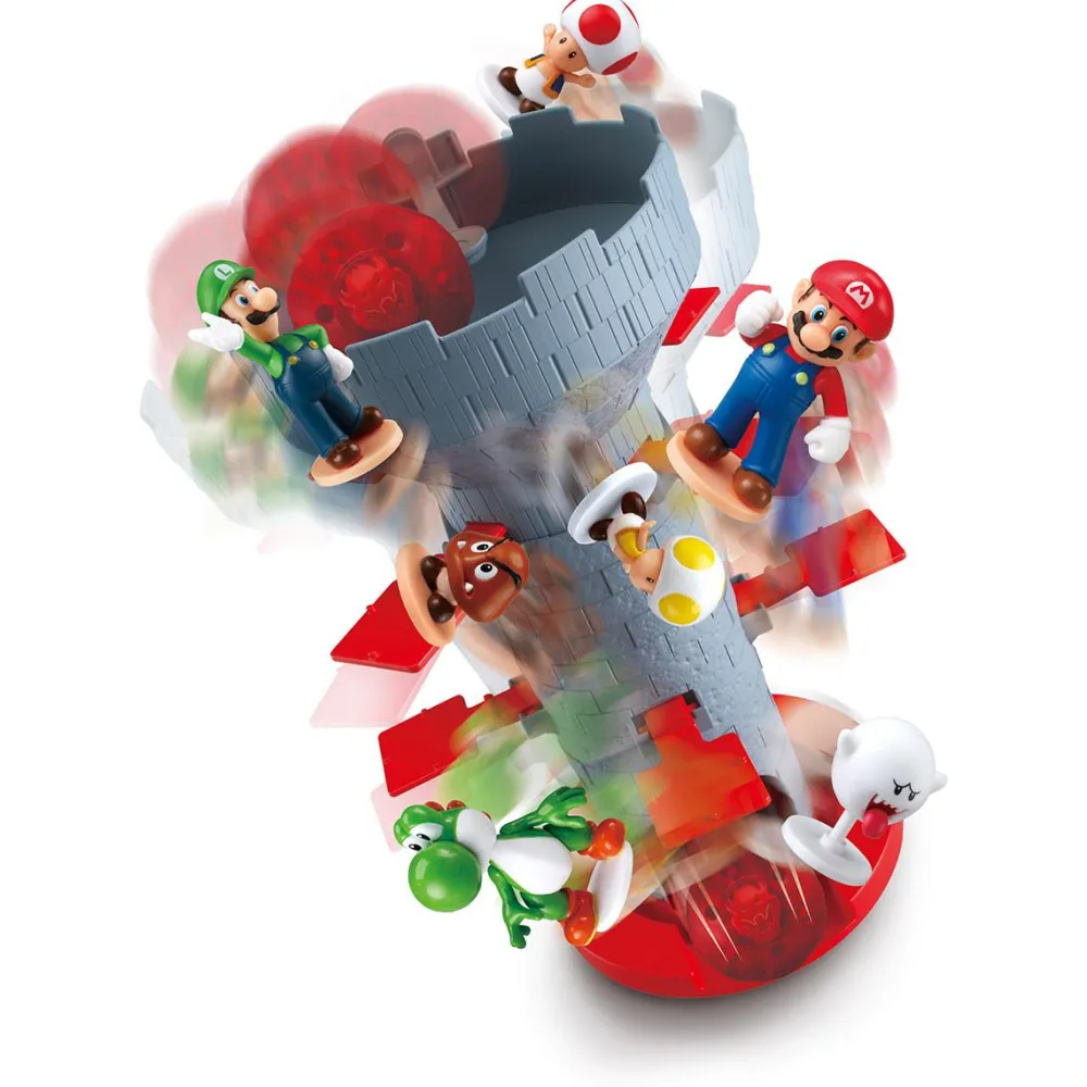 Epoch Games Super Mario Blow Up! Shaky Tower^ Jeux D'Action Et D'Adresse
