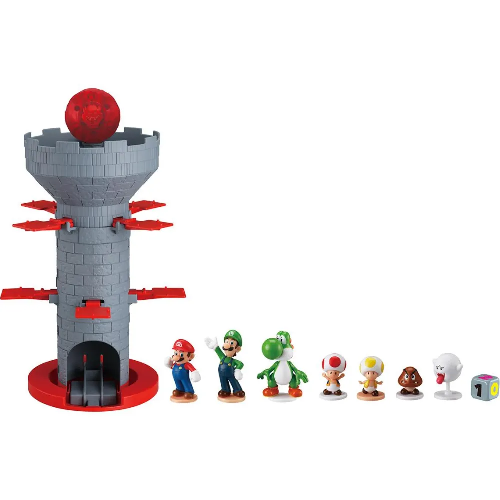 Epoch Games Super Mario Blow Up! Shaky Tower^ Jeux D'Action Et D'Adresse