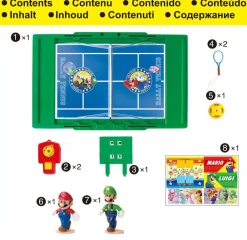 Epoch Games Super Mario Rally Tennis^ Jeux D'Action Et D'Adresse
