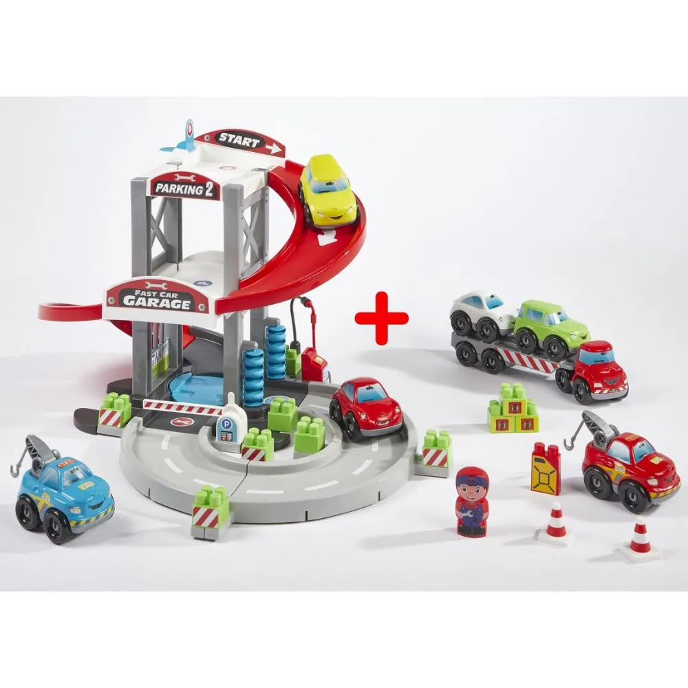 Ecoiffier Super pack garage et camion Abrick^ Ville Et Univers Urbains