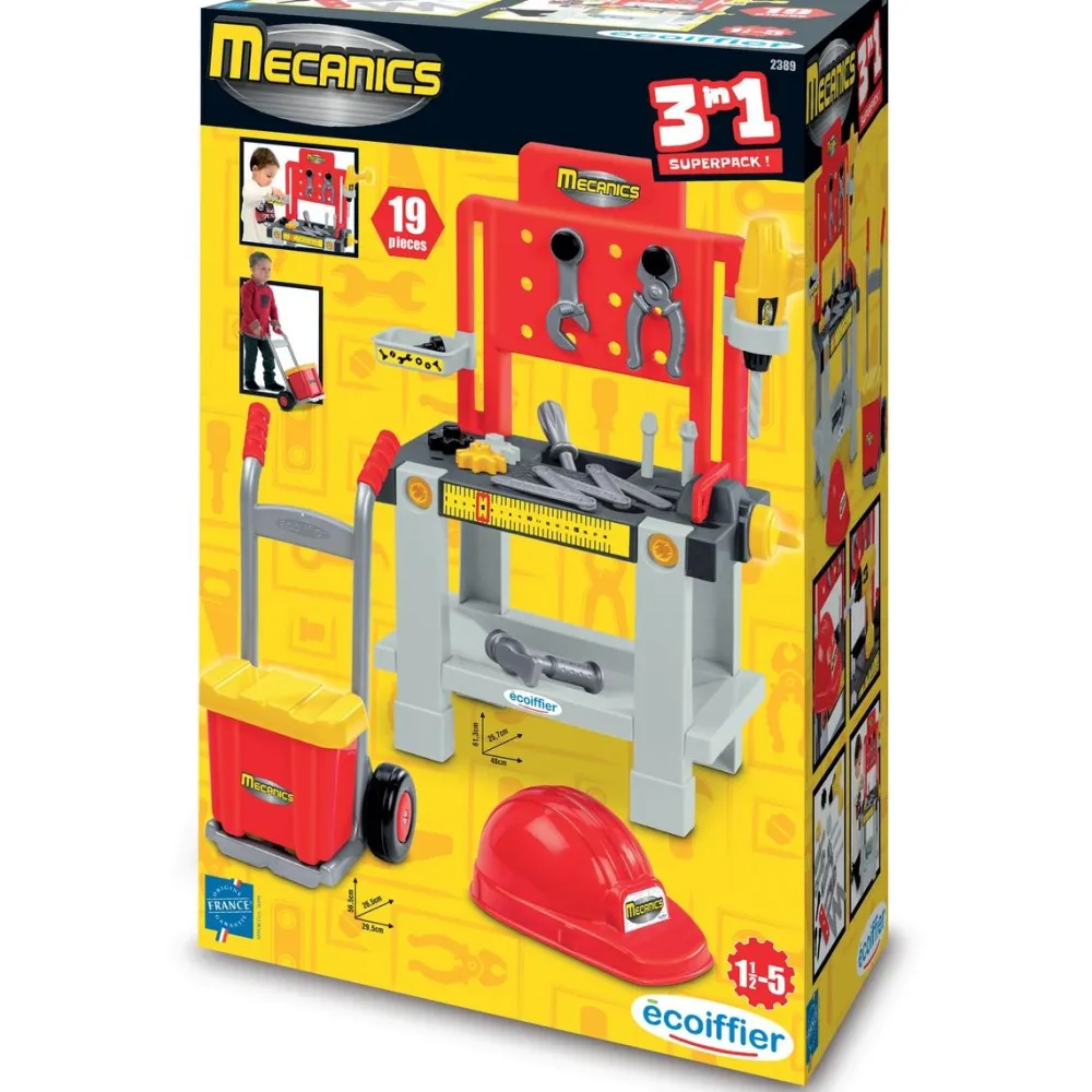 Ecoiffier Super Pack Mecanics^ Bricolage