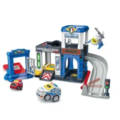 Varta Super poste de police interactif Tut Tut Bolides série pro^ Garages Et Tapis