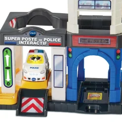 Varta Super poste de police interactif Tut Tut Bolides série pro^ Garages Et Tapis