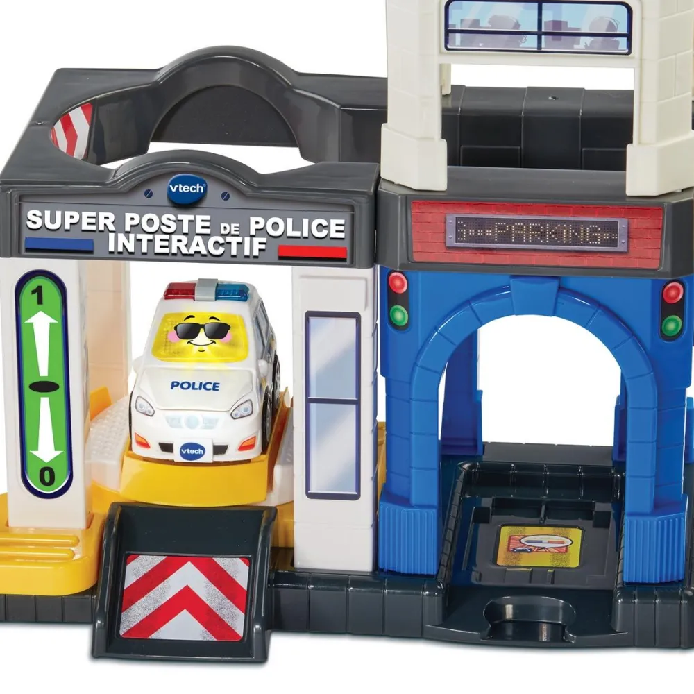 Varta Super poste de police interactif Tut Tut Bolides série pro^ Garages Et Tapis