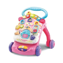 Varta Super trotteur parlant 2 en 1 rose^ Trotteurs, Pousseurs, Porteurs Et Bascules