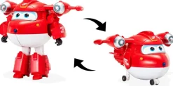 Alpha Group SUPER WINGS - FIGURINE TRANSFORMING JETT ELECTRIC 12 CM^ Les Figurines Interactives Et À Fonction