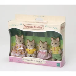 Sylvanian Families 5180 : Famille chat tigré^ Mini-Univers