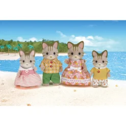 Sylvanian Families 5180 : Famille chat tigré^ Mini-Univers