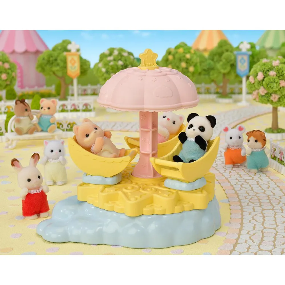 Sylvanian Families - Le Carrousel étoilé 5539^ Mini-Univers